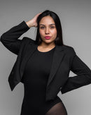Cropped Feminino Manga Longa