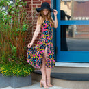 Vestido Longo Floral Feminino
