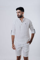 Bermuda Masculina de Linho